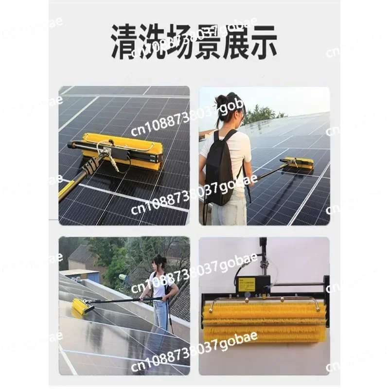 Sheng Jiefa Rolling Brush Glass Curtain Wall Cleaning Tool Solar Photovoltaic Plate Cleaning Equipment Cleaning Robot