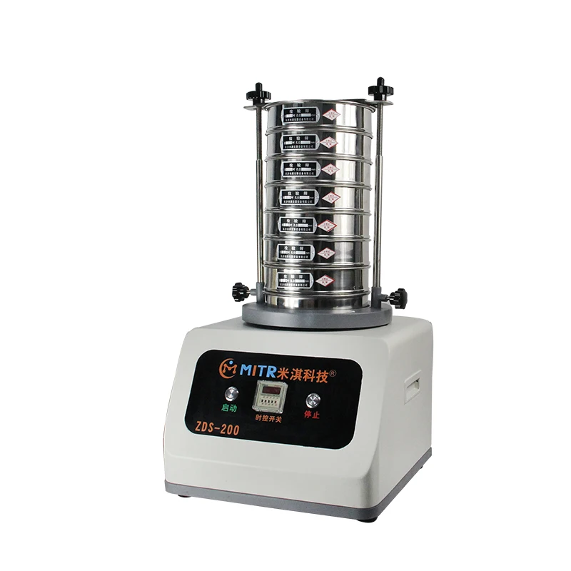MITR ZDS-200 Stainless Steel Sieves for Laboratory Using Sieve Shaker Seven Layers