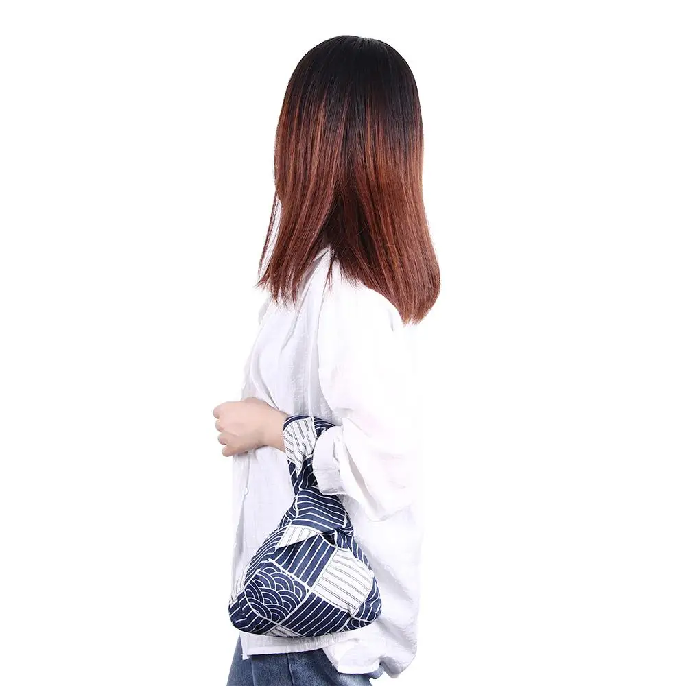 

Portable Japanese Style Cotton Coin Purse Hand Bag Key Bags Wrist Bags