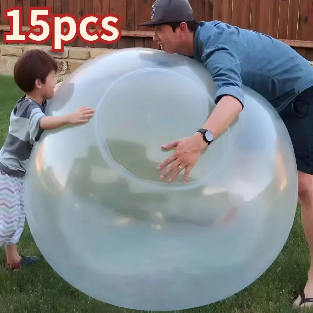 2024 New Hot 50CM Soft Inflatable Water-filled Bubble Ball Children's Outdoor Toys Party Games Toy Fun Reusable Water Balloons