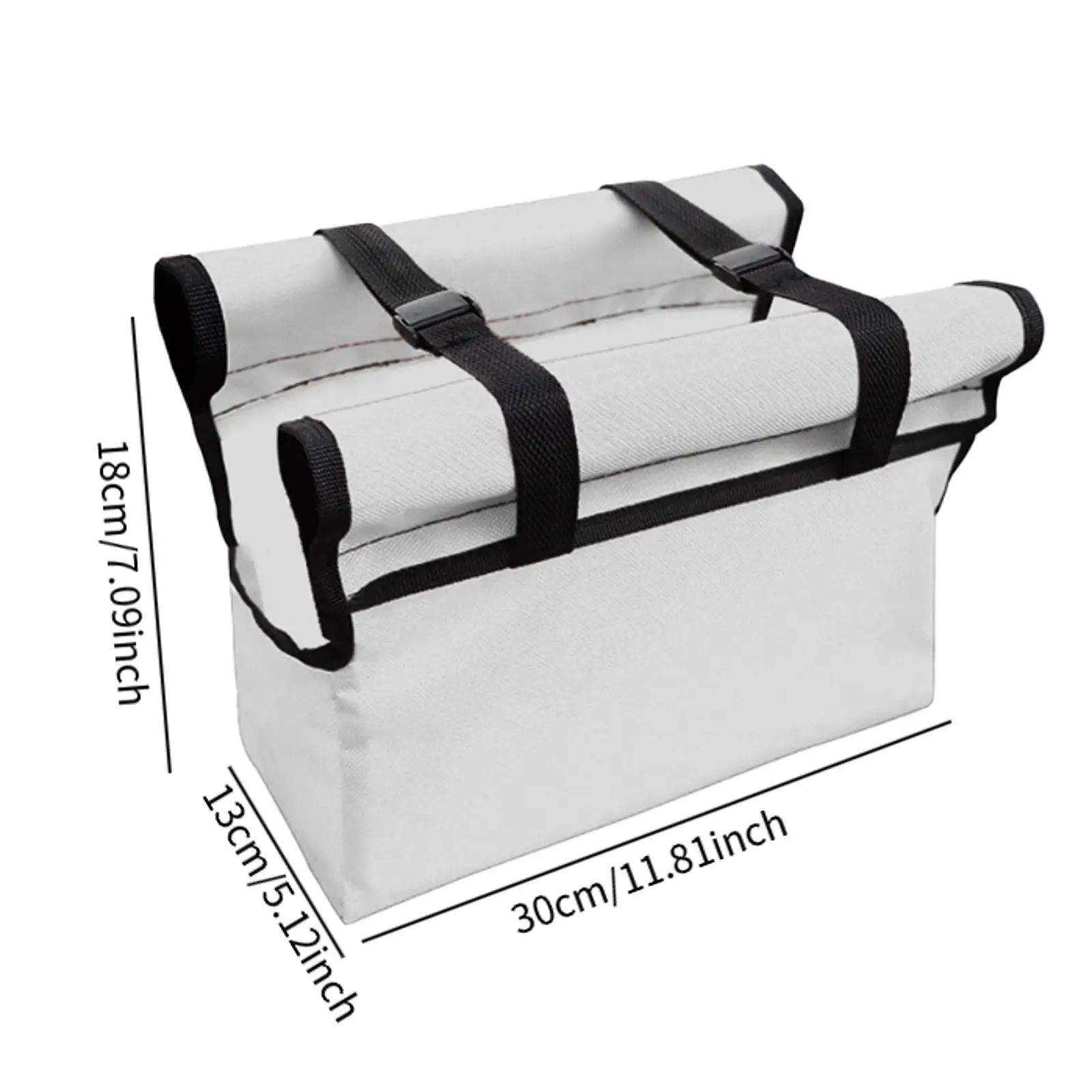 حقيبة أدوات سلم قابلة للطي من قماش أكسفورد ملحقات ورشة عمل خفيفة الوزن ومقاومة للماء