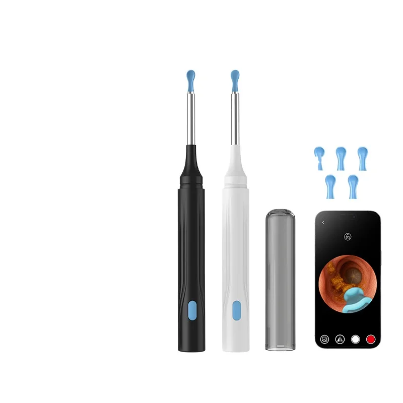 Smart visual ear spoon, home WiFi connection, 8-piece ear pick set, APP with magnifying glass
