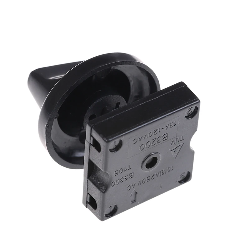 4-Position 3-Speed Fan Selector Rotary Switch Governor with Knob 13AMP 120V-250V