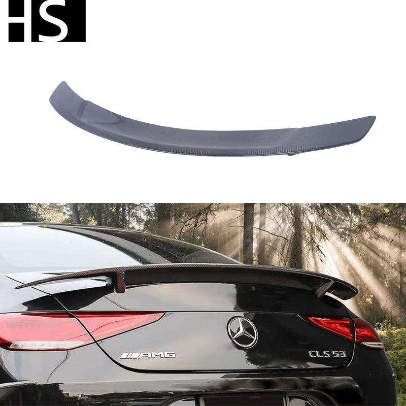 

Carbon fiber rear spoiler for 18-22 Mercedes-Benz CLS W257 modified RT model