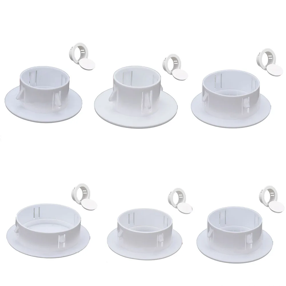40-100mm Decorative Cover Wall Hole Cover Protective Vents Decor Cap For HVAC Systems Water Pipes And Ventilation Ducts