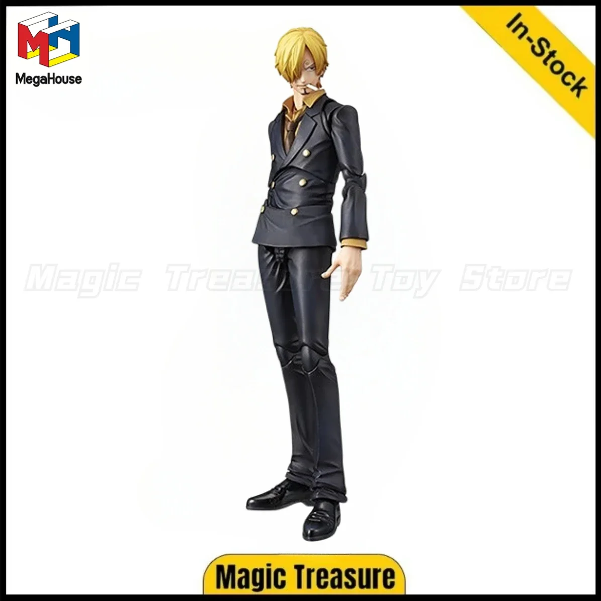 【In Stock】MegaHouse Variable Action Heroes ONE PIECE Sanji Action Figure