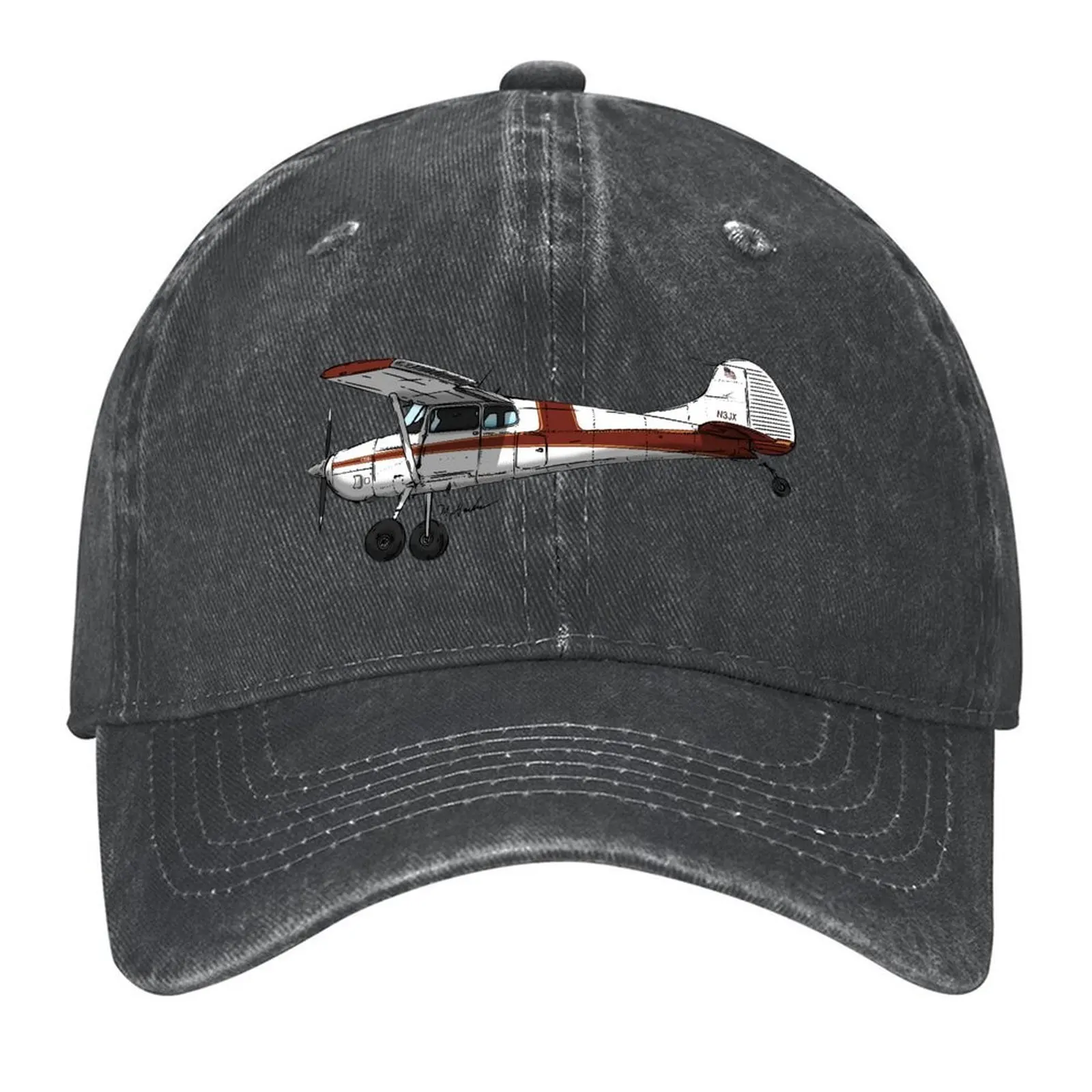 

Cessna 170B N3JX Baseball Cap Hat men Cosplay Rugby Trucker Hat Caps Women Men's