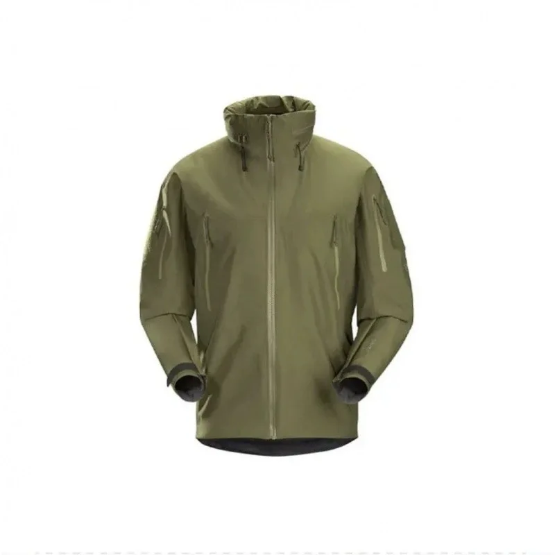 

Women's Windproof and Waterproof Mountaineering Clothing Hard Shell Outdoor Camouflage Jacket Men's Jacket