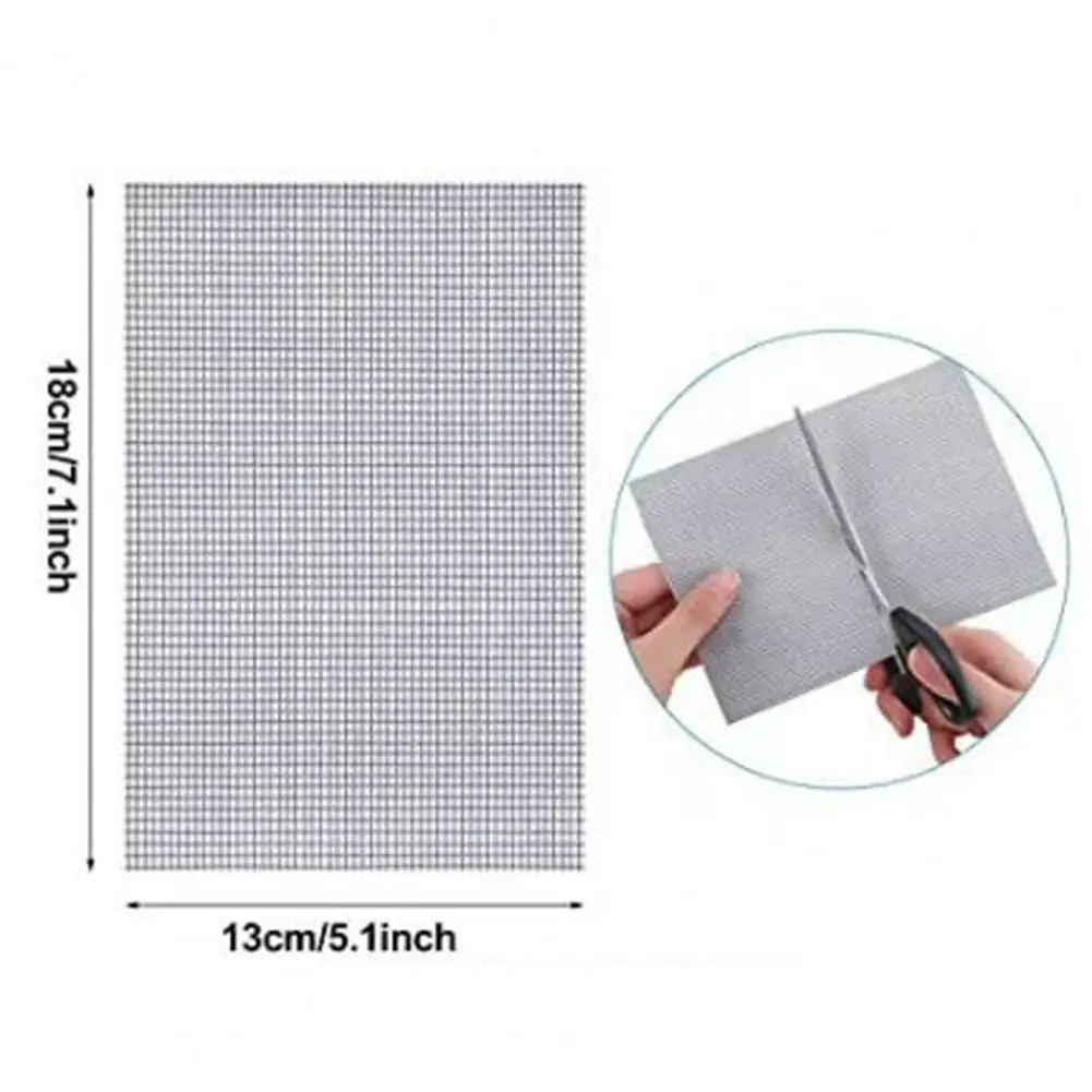 Screen Door Repair Patch Window Screen Repair Kit Strong Adhesive Patch Tape for Home Door Netting Fiberglass Mesh Repair Screen