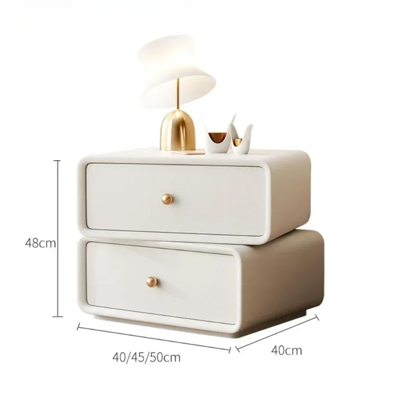 Side Table Bed Room Floating Nightstand Auxiliary Design Bedside End Tables White Coffee Mesas Open Cabinets Nordic Cute Home