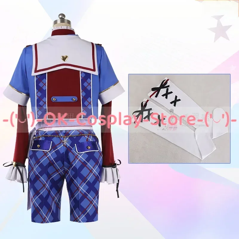 [حسب الطلب] لعبة فرقة نجوم ALKALOID Shiratori Aira تأثيري حلي أنيمي لعب الأدوار بدلة فاخرة هالوين كرنفال الزي الرسمي