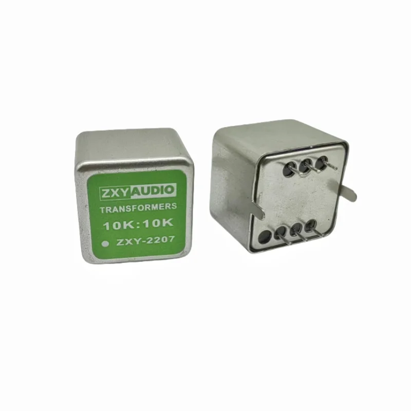 1PCS Permalloy Steel Sheet Impedance 10k:10k 600:600 10K:600 :10K Audio Isolator Amplified Cattle Balanced Audio Transformer
