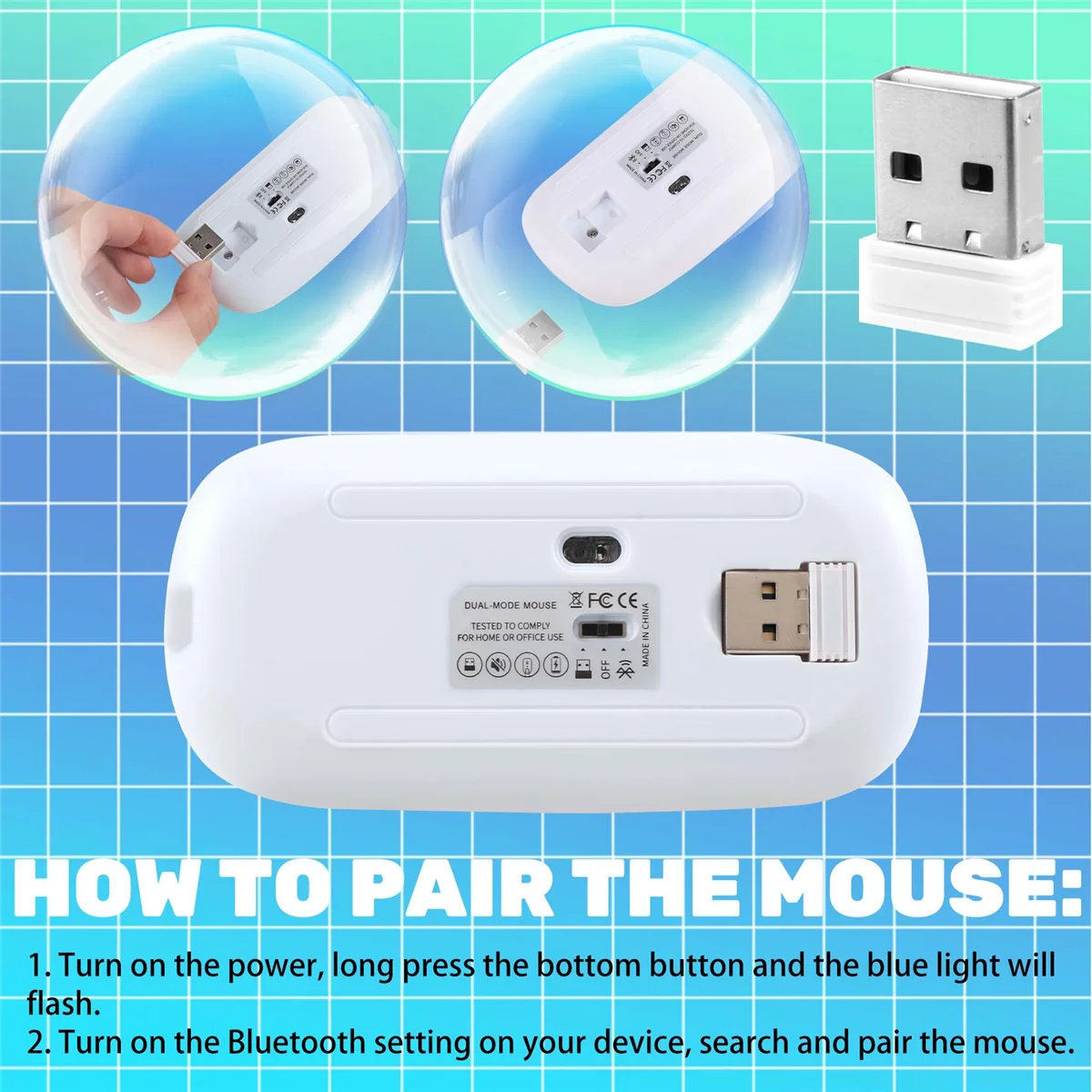 【ليفرايسون رابيد】ماوس لاسلكي