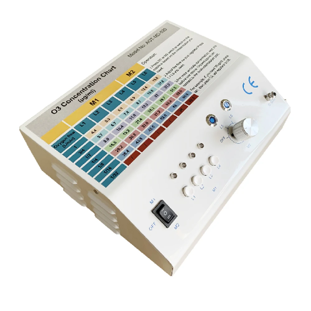 Best Price Medical Ozone Therapy Generator Machine with Ozone Concentration Chart