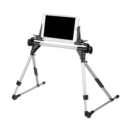 Lazy Tablet Holder for Bed Adjustable and Foldable Tablet Stand Holder Fit for iPad iPhone Cellphone Tablet Kindle