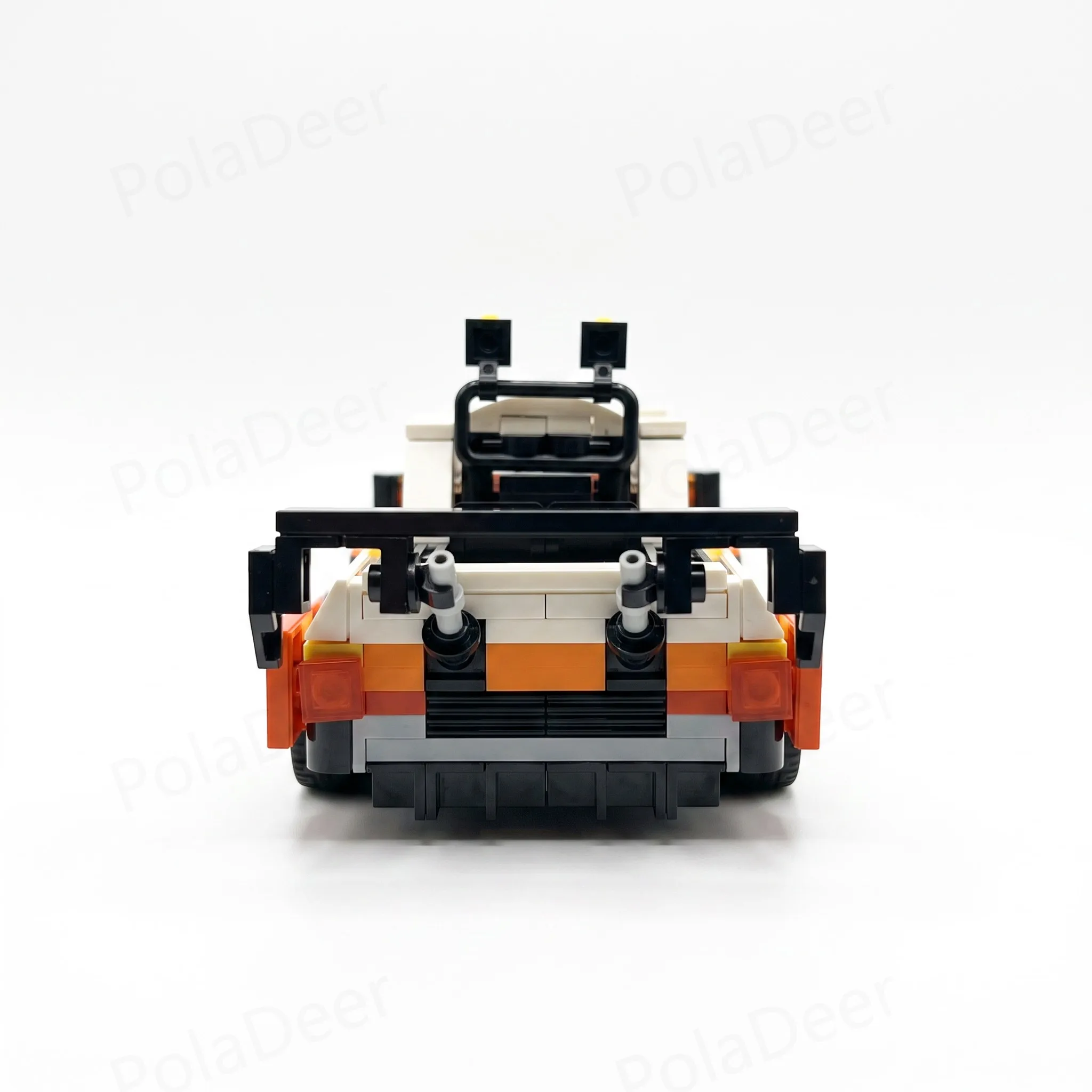 PolaDeer DIY MOC 446PCS Racing Brataroo 9500 Turbo Bausteine Montagemodell Spielzeug Geburtstagsgeschenk für ein Kind oder einen Freund – Detail 3