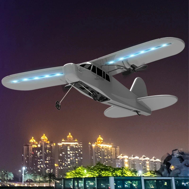 TYRC 2.4G TY9 RC Glider Light Hand Throwing Wingspan Remote Control Plane Model Electric Aldult Professional Aircraft  Toys Boys