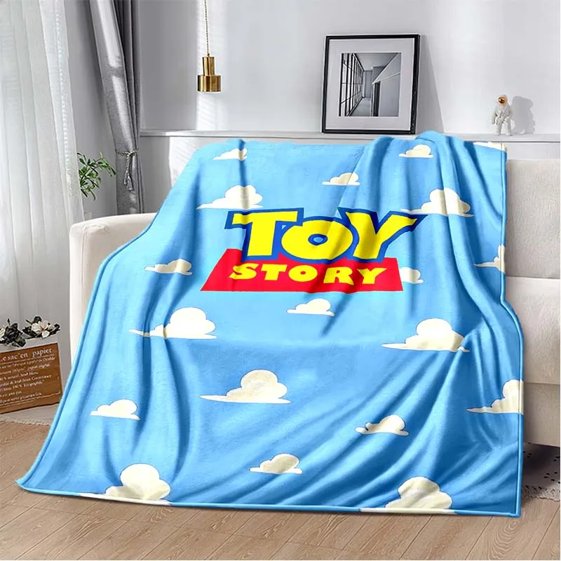 

Disney Toy Story Room Warm Blanket Decorative Blanket Comfortable Soft Portable Travel Picnic Blanket Gift for Family Friends