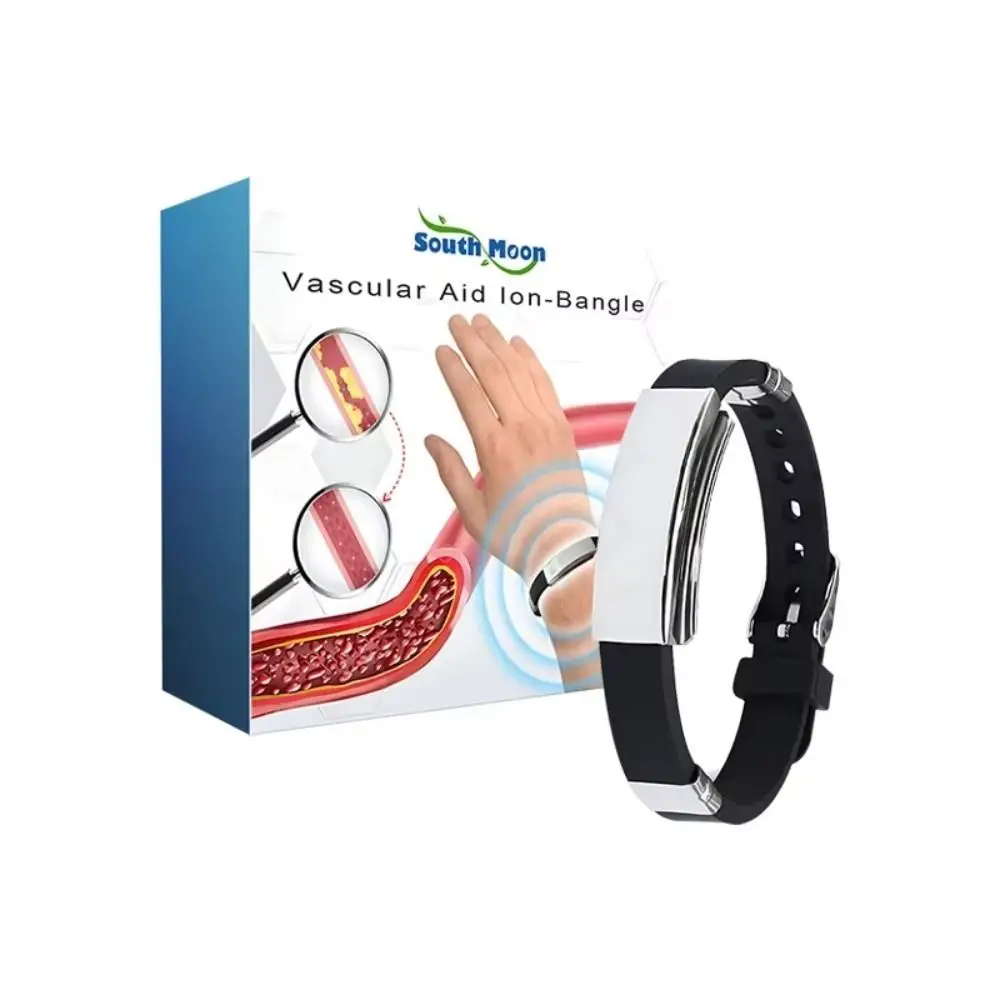 Diabetes Treatment Blood Glucose Regulator Ring Promote Blood Circulation Relieve Body Fatigue Titanium Germanium Bracelet