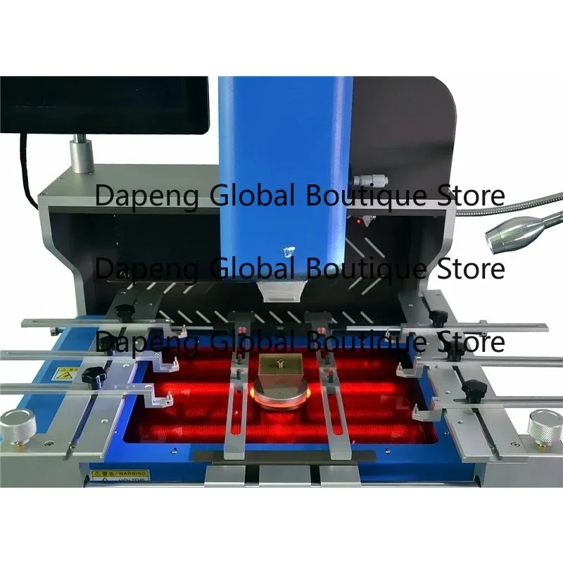 LY G750 With CCD Semi-Automatic Align System BGA Rework Station For Laptops & Game Consoles 220V 6800W Blue Black Color