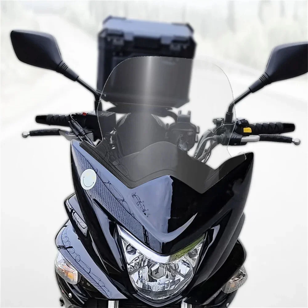 

GW250 S version Windshield modification For SUZUKI GW250S with high front windshield and high-quality chest guard accessories