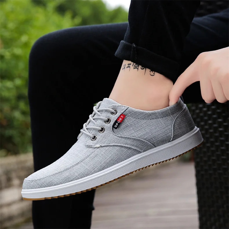 Men Shoes Men Casual Shoes 2023Spring Hot Sale Sweat-Absorbant Breathable Casual Canvas Men Shoes fgh67 Fashion Shoes Walking