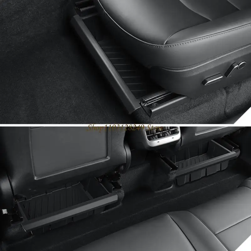 N5KD Car Under Storage Waterproof Vehicle Storage Box Easy Installation Vehilce Accessories for Car