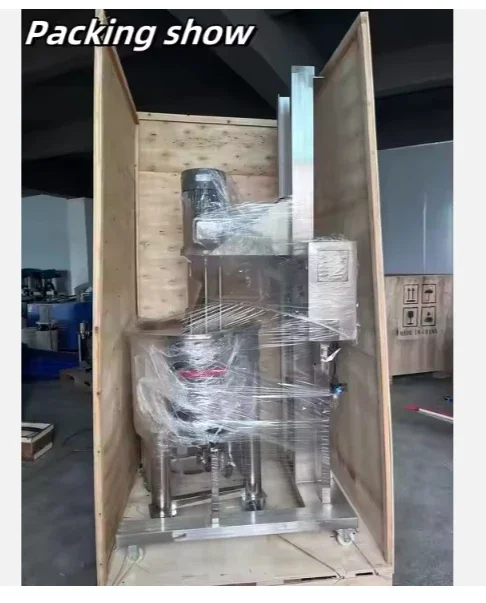 Conditioner  Paste Lift Emulsifier Emulsion Stirrer Batch Alginate Homogenizer High Shear Mixer