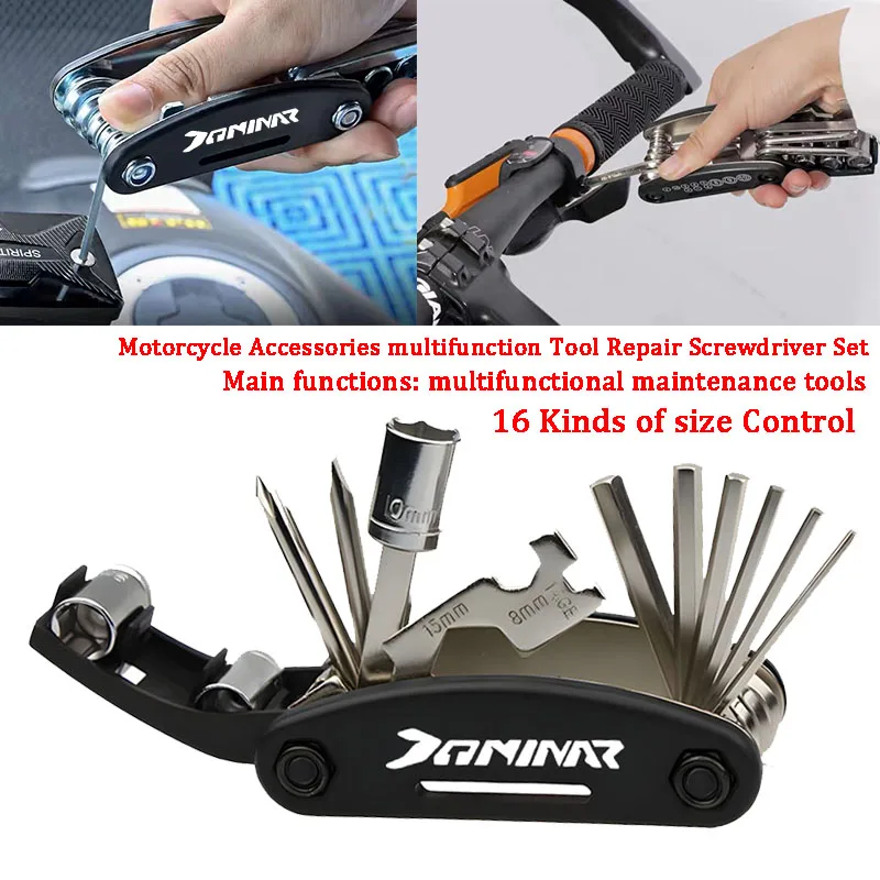 

2025 New Motorcycle CNC Accessories Tool Repair Screwdriver Set For Bajaj Dominar 400 Pulsar Dominar400 2021 2022 2023 2024 2025