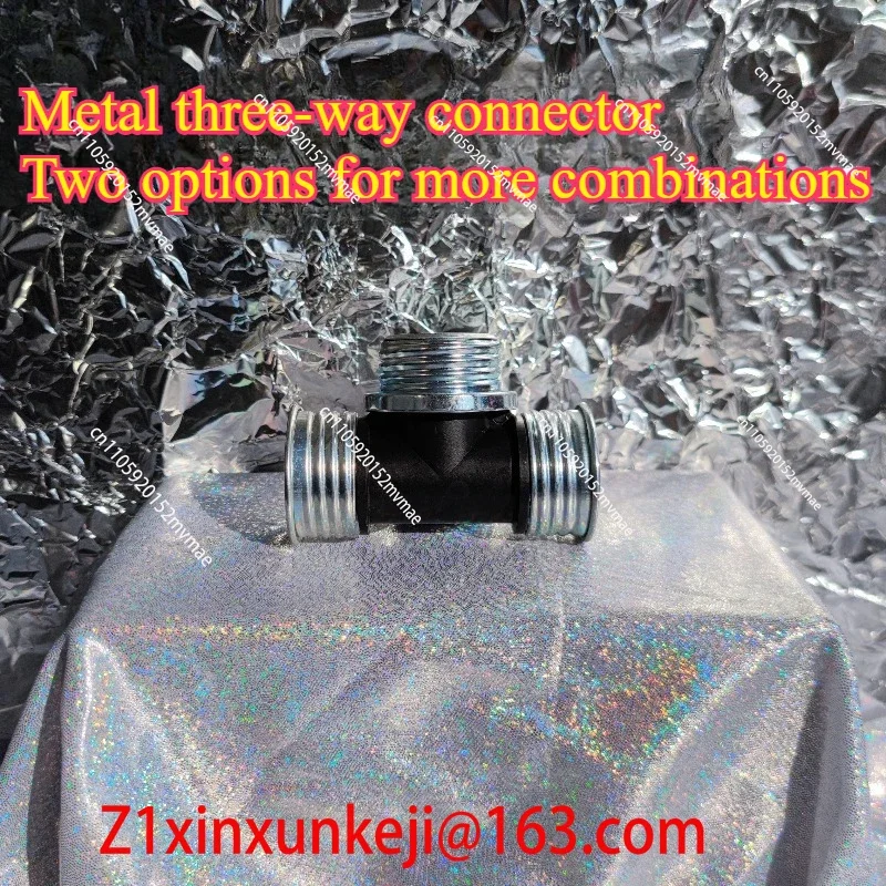 Metal Tee Connector, Gas Mask Accessories, Airway Docking Connector