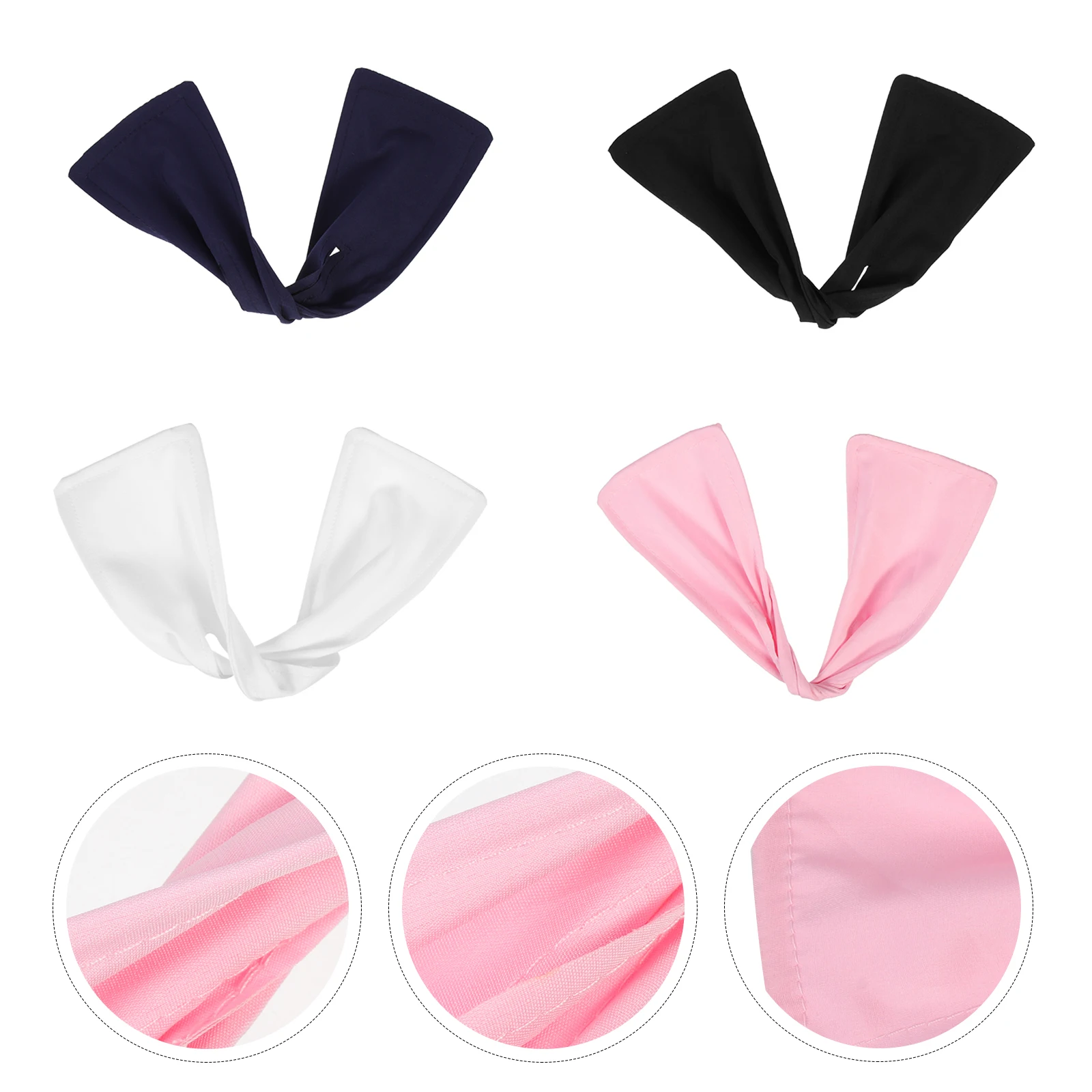 

4pcs Bun Women Girls Flexible Hair Clips Donut Bun Maker Rotating Hairband Hair Styling Tools For Daily Party Use