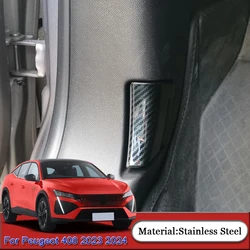 For Peugeot 408 408 GT 2023 2024 1pcs/set Car Styling Car Engine Hood Button Switch Sequins Sticker Auto Exterior Accessories