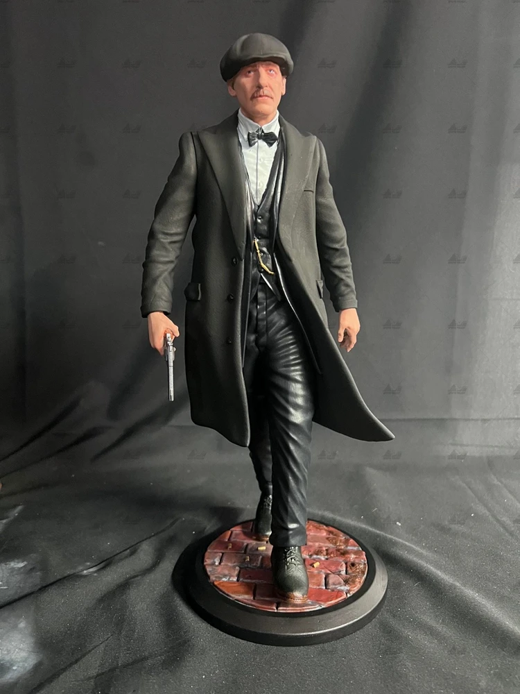 Gangster Boss Arthur Shell 75mm 1/24 Scale Resin Figure Assembly Model Kit Hobby Miniature Unassembled Unpainted Free Shipping