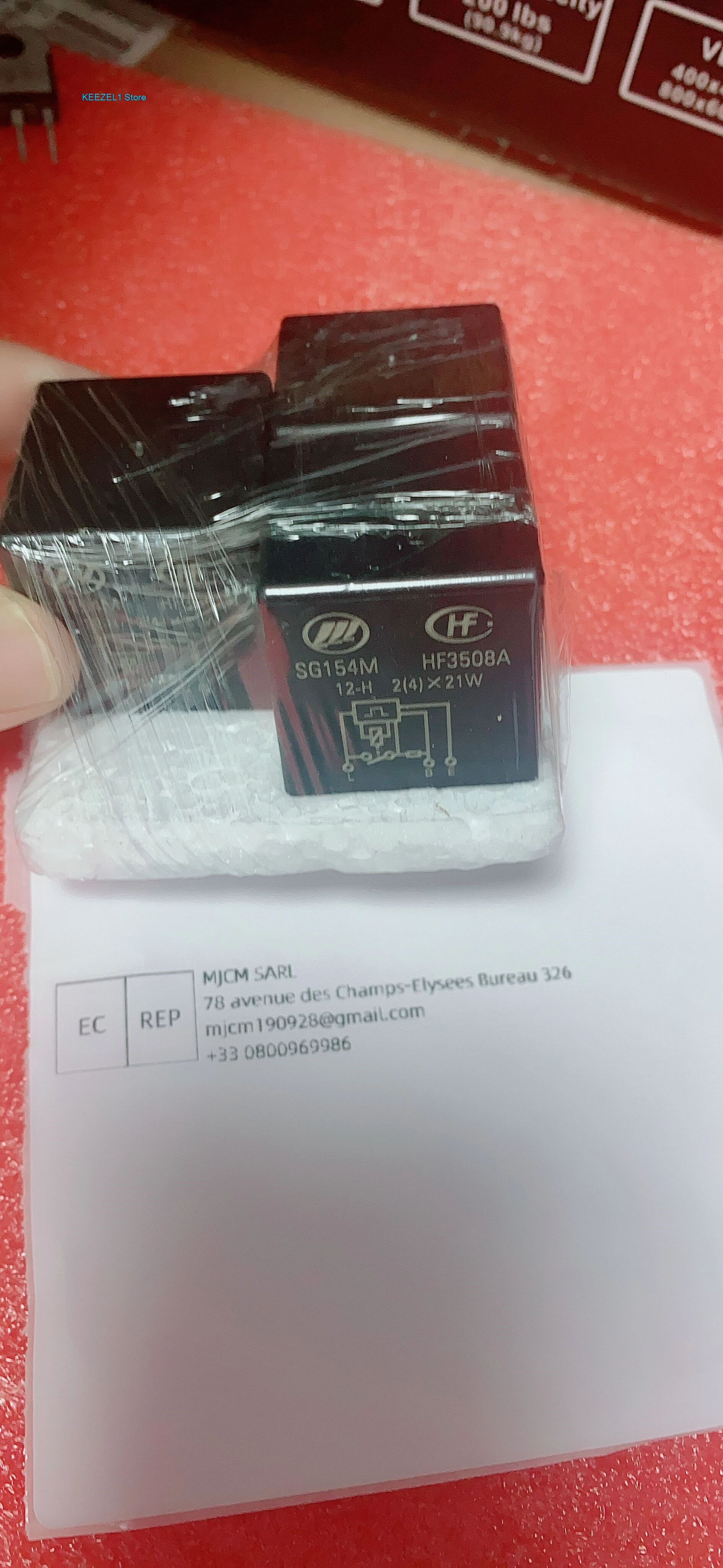 MFA/012-1H2 Relay 12V  = MFA/012-1H = G154M HF3508A 12V-H 3-Pin Brand New Original HF3508      3PCS -1lot