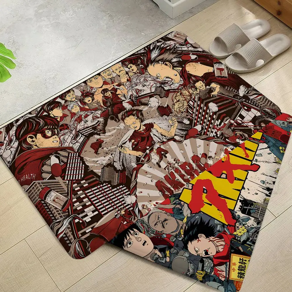 Anime Akira Hallway Carpet Rectangle Anti-slip Home Soft Badmat Front Door Indoor Outdoor Mat Doormat Area Rug
