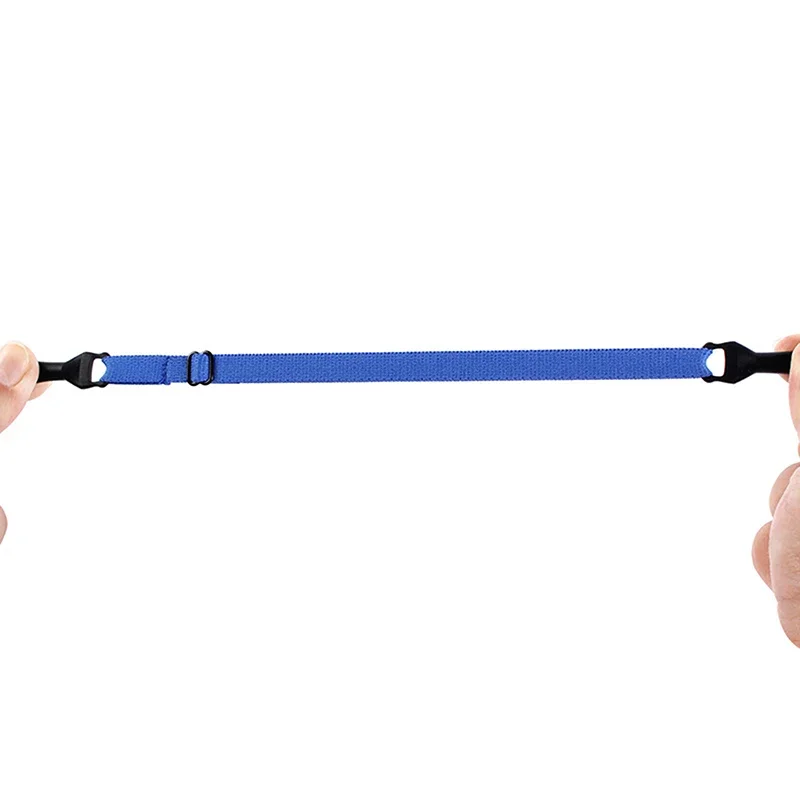 2 Buah Tali Kacamata Ukuran Dapat Disesuaikan Tali Elastis Tali Kacamata Olahraga Anti Selip dan Tali Kacamata Fixer Anti Jatuh