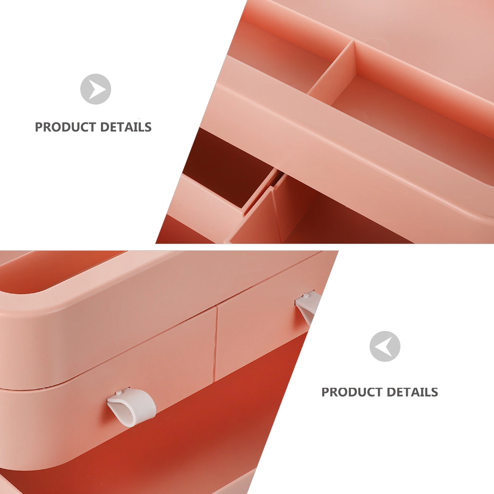 

Transparent Layered Drawer Storage Box Dustproof Desktop ganizer Portable Lightweight Travel Case for Jewelry Earrings
