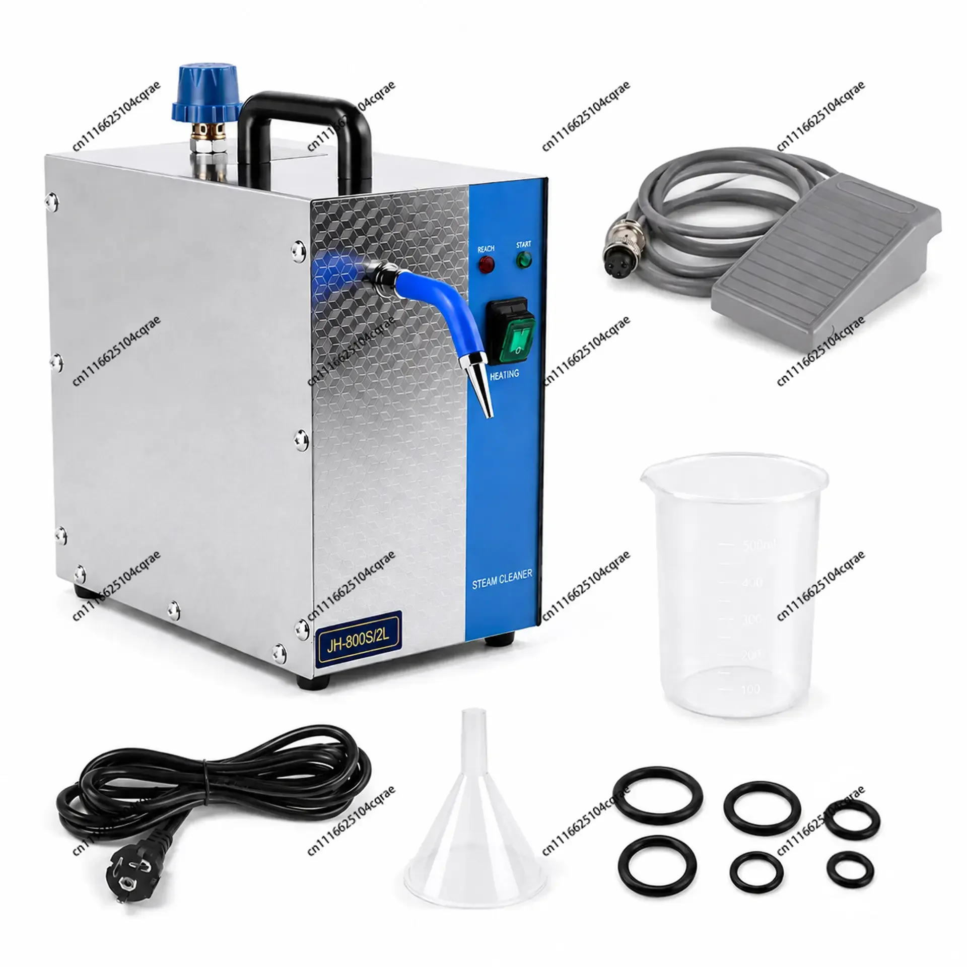 Professional Jewelry Steam Cleaner Machine - 1300W, 2L Capacity, Stainless Steel Cleaning Equipment for Silver & Gold Jewelry