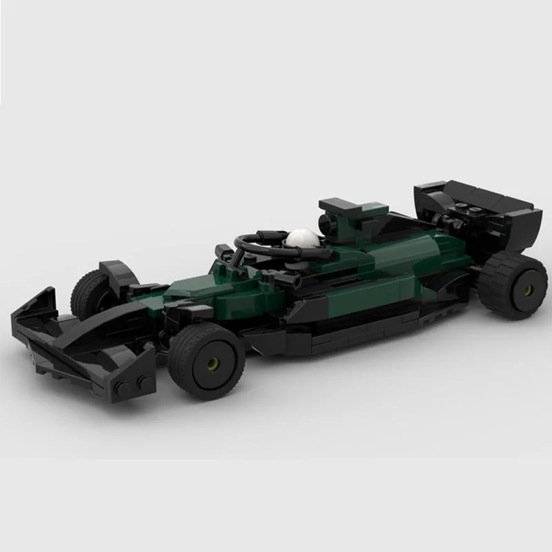 Nowy Testarossa MOC- 142262   SuperAMR23 Team Stake SuperRace Model samochodu Zestaw do budowania Creators Block Bricks Zabawki dla dzieci Prezenty urodzinowe