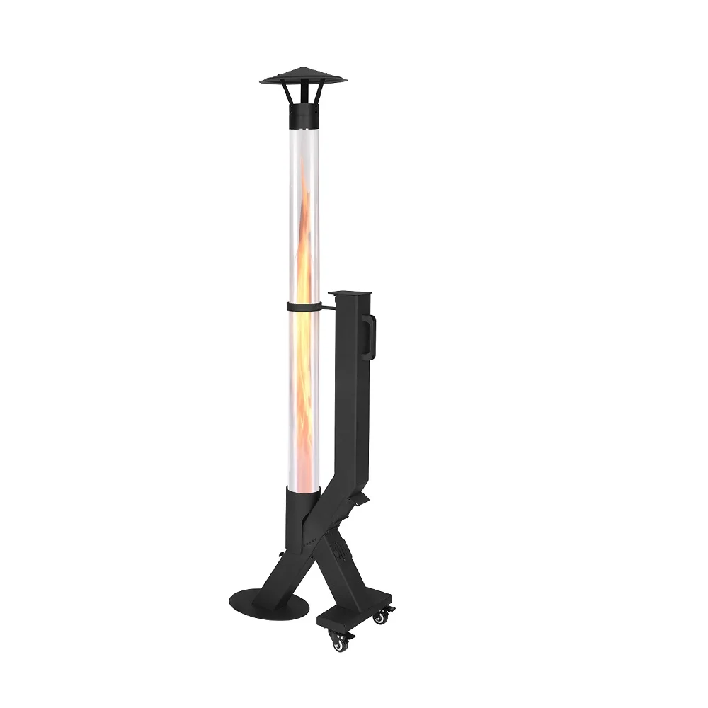 Energy Conservation Patio Heater Outdoor Rocket Stove Glass Tube with CE Certificate