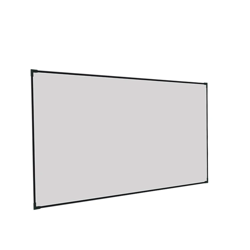 

Perfect Environment Light Resistant Projection Screen 60-120 "16:9 Home Theater Ultra-thin Frame Projection Screen
