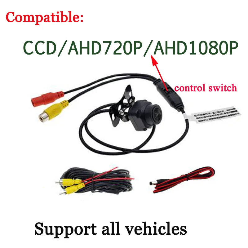 Universal Car Rear View Camera CCD /AHD720P /1080P IP68 Car Back HD Night Vision Parking Assistance Camera