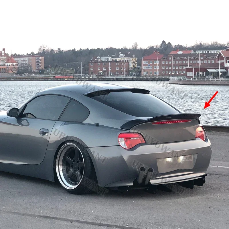 2005 2006 2007 2008 Für BMW Z4 E86 2-Türer Coupé Heckklappenlippe Carbonfaser Flügelspoiler Auto-Styling