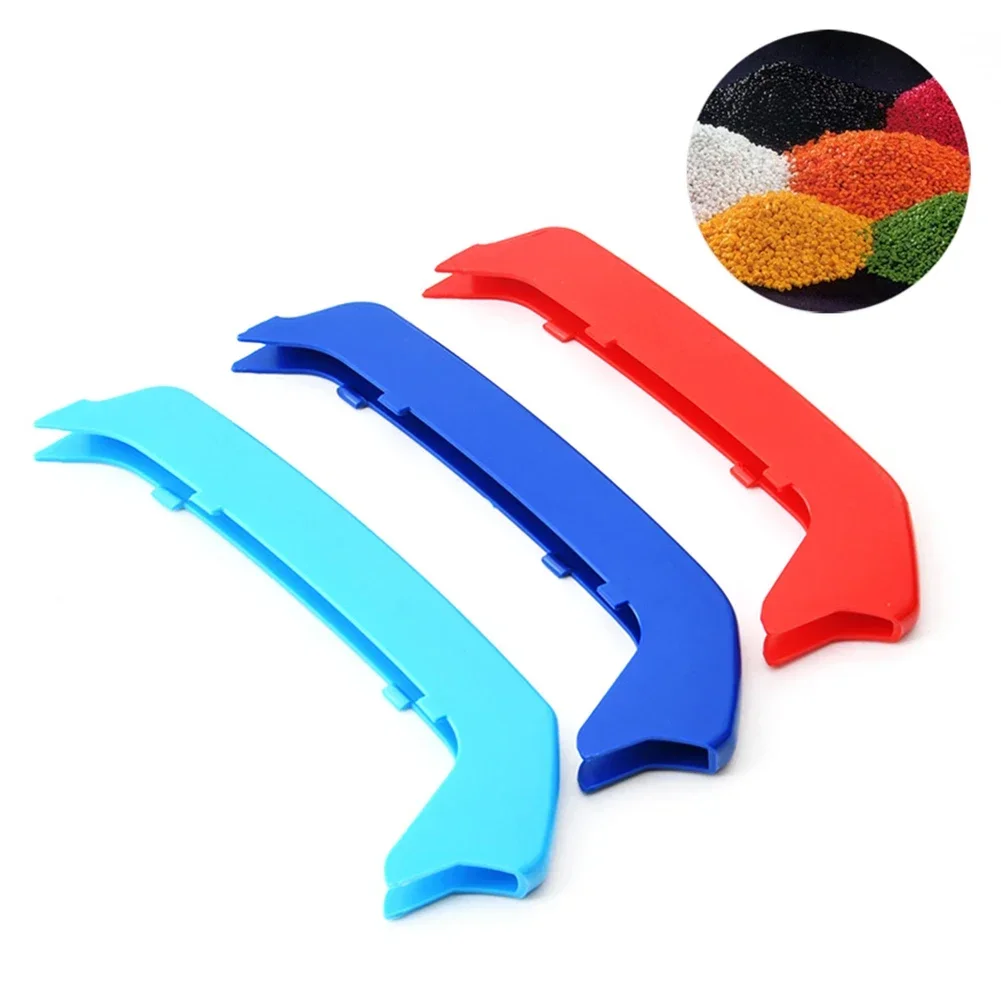 

3pcs M Power Car Racing Front Grille Trim Strips for BMW SERIES 1 for BMW 2012 2013 2014 F20 F21 8 Rod Performance