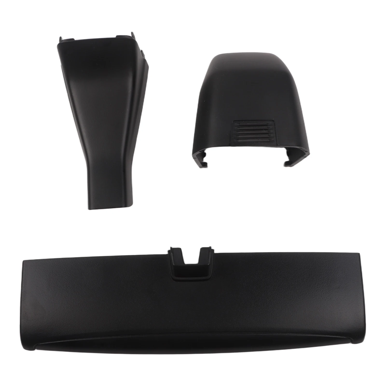 Interior Rear View Mirror Cover For Golf For Sportsvan 3pcs Set Plastic Direct Replacement 5G0867927A 5G0857593B