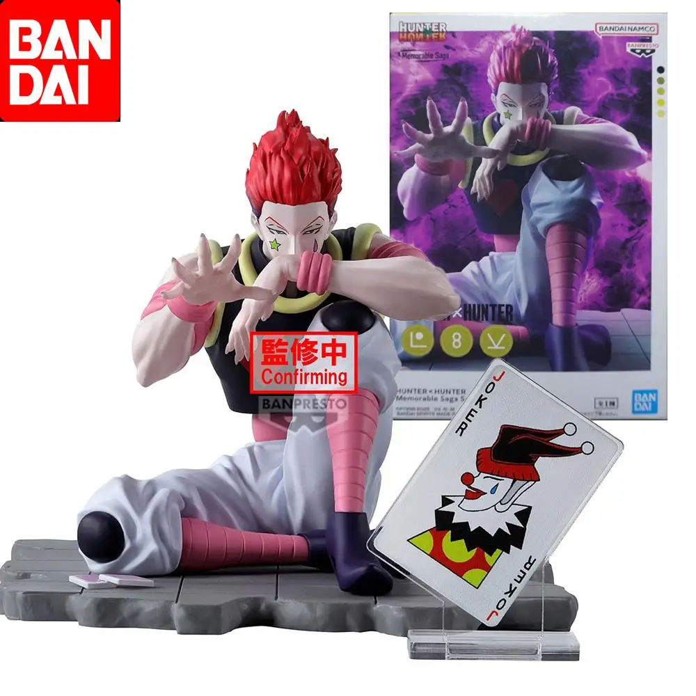 

Bandai Original Hunter Memorable Saga Special Hisoka Anime Action Figure Toys for Boys Girls Kids Children Birthday Gifts Model