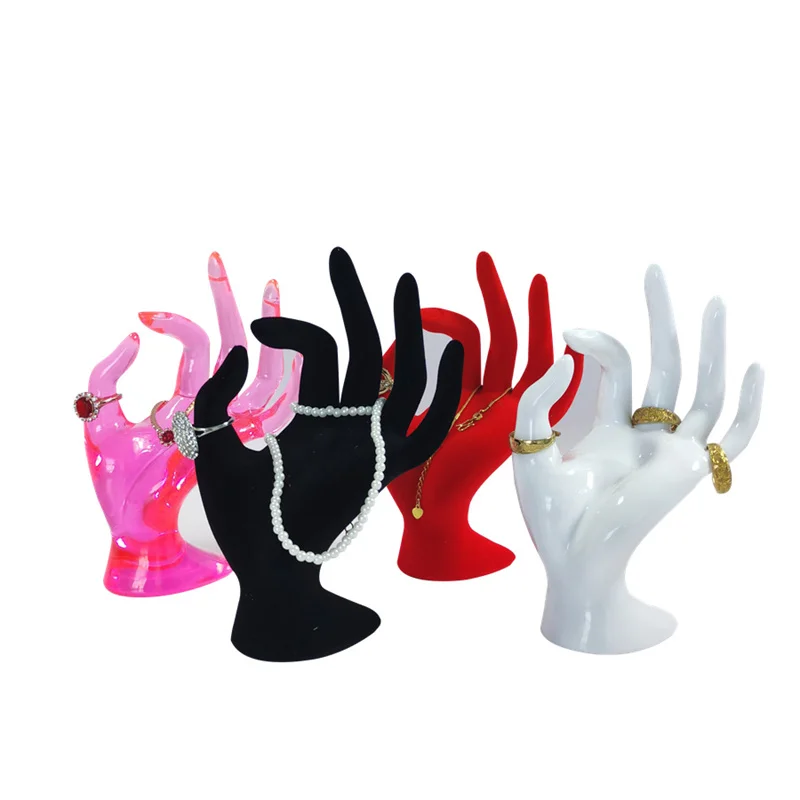 

Подставка-манекен в форме руки для колец, браслетов и часов, эстетичный органайзер для украшений
