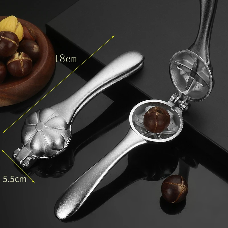 المنزل استخدام الكستناء فتاحة المشبك خاص ell مقشرة عبر قطع أداة كسارة البندق المطبخ أداة الطبخ جهاز إزالة ell #6