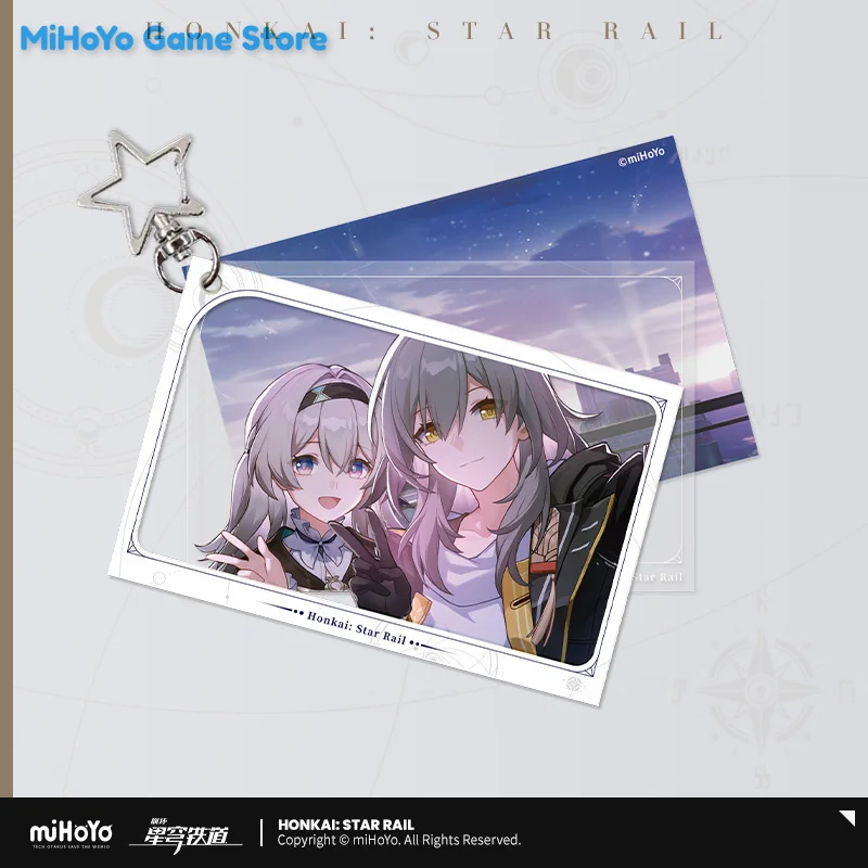 [Genuine] MiHoYo Official Original Honkai Star Rail Midsummer Firefly Appointment Series Acrylic Group Photo Card Doujin Gifts