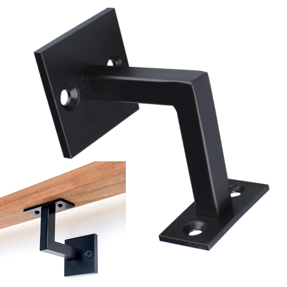 1pcs Stair Handrail Bracket 304 Stainless Steel Staircase Handrail Bracket Bannister Wall Mounted Support Hand Rail Fixed Holder